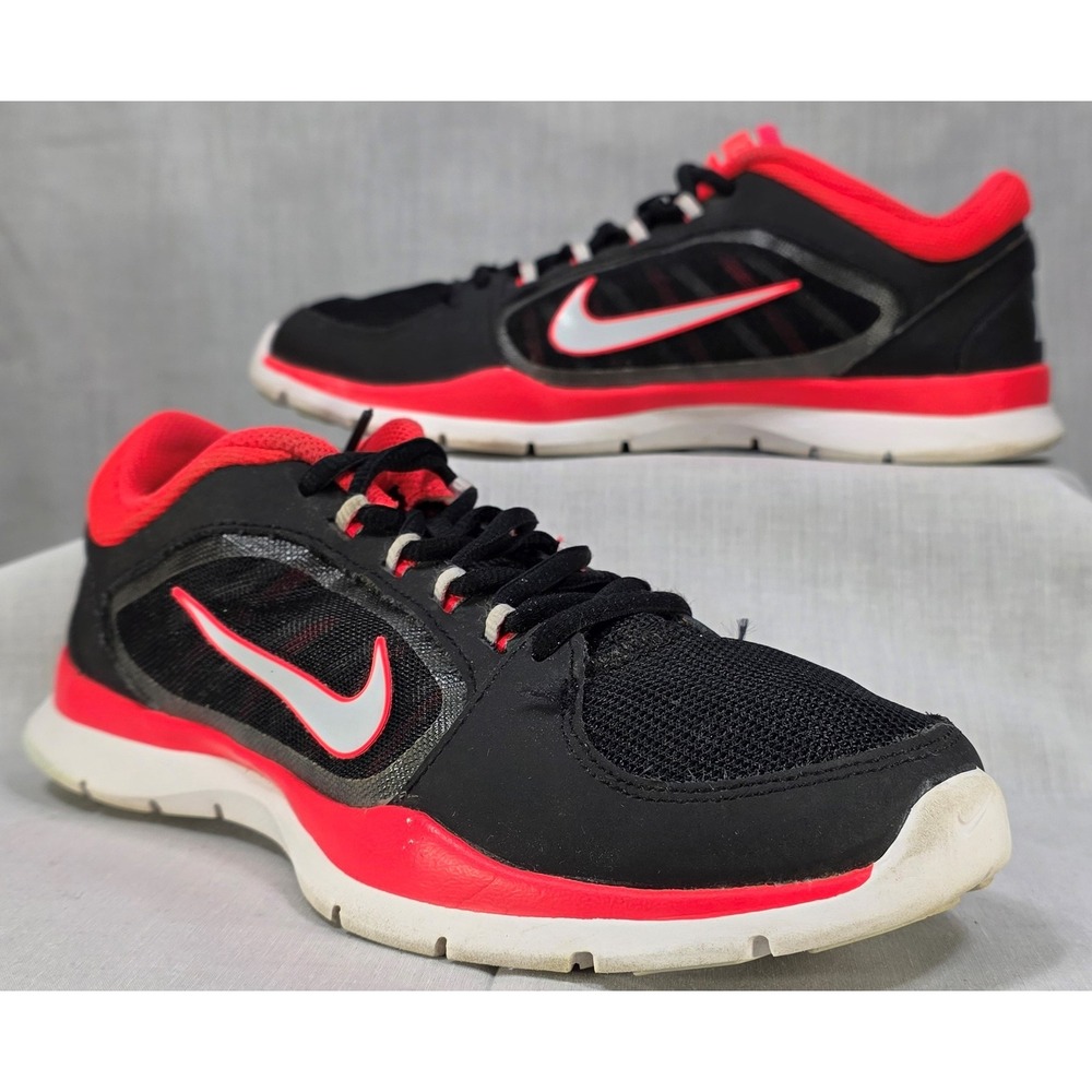 Nike‎ Flex Experience RN 3 Women's 6.5 Running Shoes Black Hyper Crimson